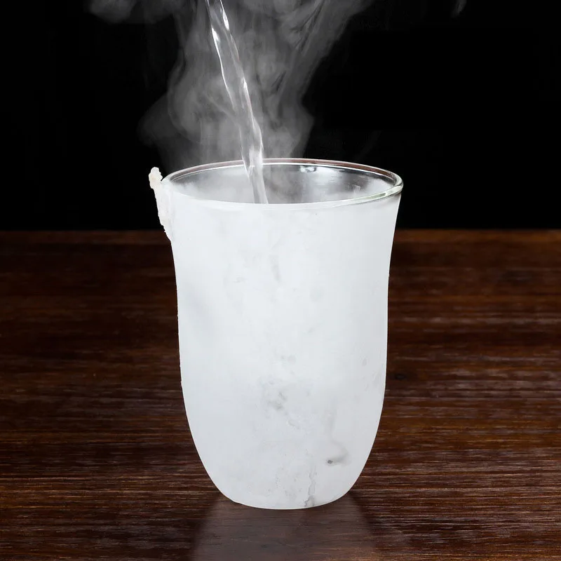 2 шт./лот двойная стеклянная чашка кофейная кружка высокая боросиликатная