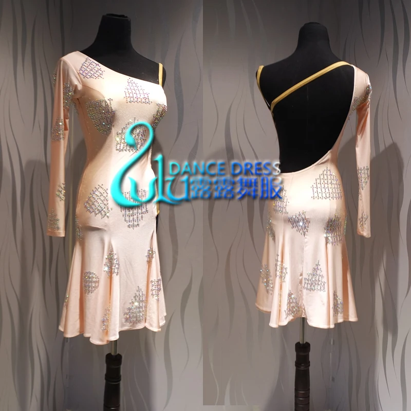 Женское танцевальное платье для бальных танцев латиноамериканских клубов 12