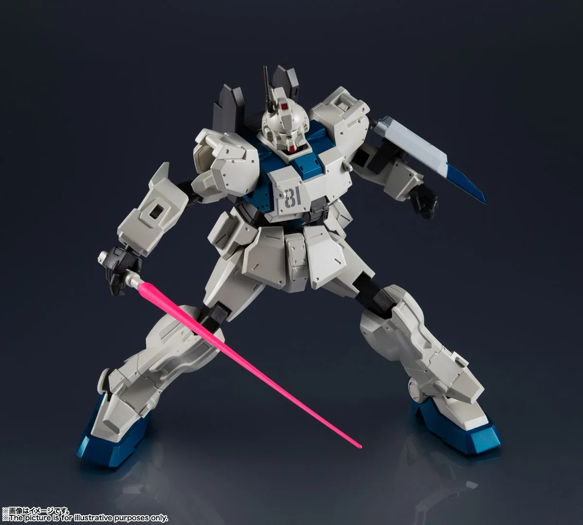 Оригинальная экшн-Фигурка 15 см модель GUNDAM GU-08 EZ8 08MS японский комплект Аниме |