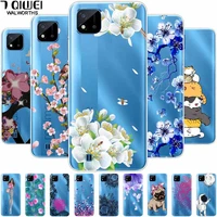 For Realme C11 2021 Case Clear Soft TPU Silicone Phone Cover for Realme C11 2020 Back Cases Transparent Bumper RealmeC11