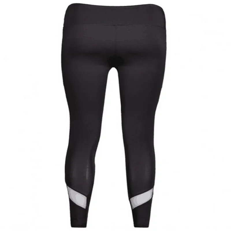 Сетчатые дышащие колготки для фитнеса женские эластичные спортивные леггинсы