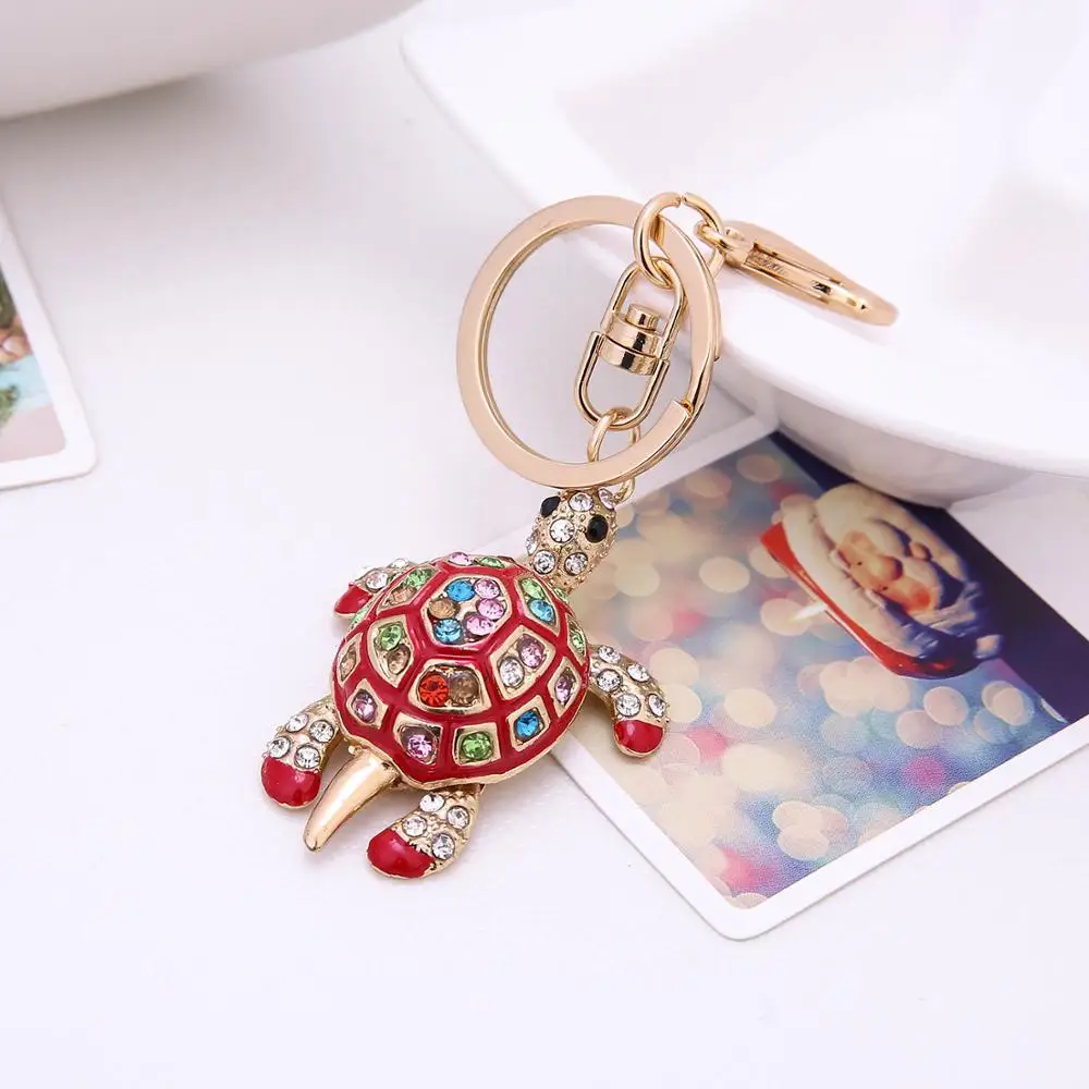 Manhui 5D DIY Алмазная картина брелок мода мультфильм милый брелок с черепахой ручной работы Алмазная мозаика сумка кулон готовые
