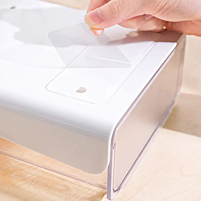 Под столом прозрачный ящик рабочий стол Коробка для хранения канцелярских