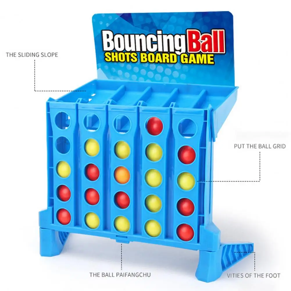 

Portable Kid Interactive Intellectual Bouncing Linking Shots Ball Board Game Children Gift Educational Toys