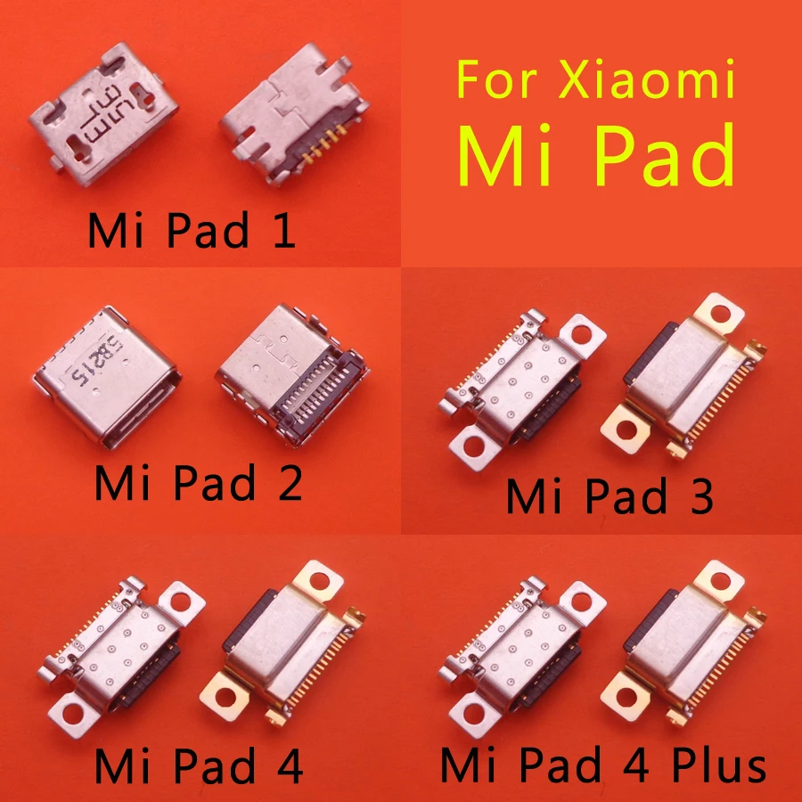 

2 шт. для Xiaomi Mi pad 1 2 3 4 PAD2 MiPad Tablet 1 2 3 4 4 PLus 4 Plus Type-C Micro Usb разъем для зарядки док-станции Разъем для порта