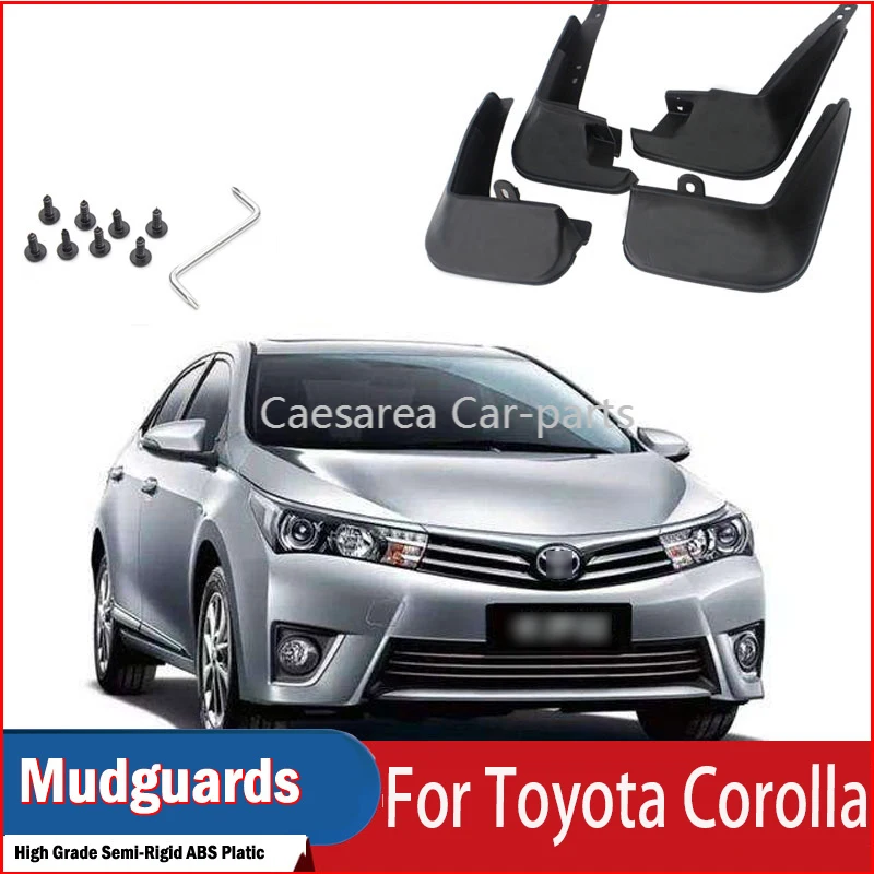 

4 шт., передние и задние щитки от грязи для Toyota