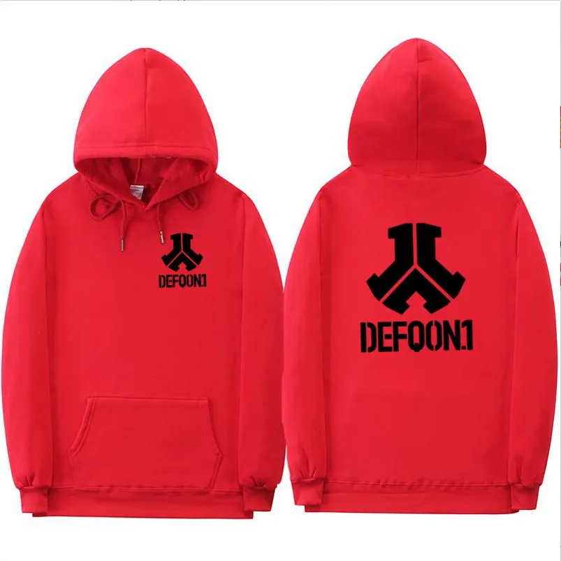 Новинка Defqon 1 толстовки рок-группа хип-хоп Мужская Толстовка зима осень Уличная Повседневная Флисовая Толстовка Пуловер