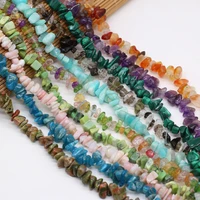 natural semi precious stone beads gravel malachite amethysts loose chip beads for jewelry making diy necklace bracelet accessory