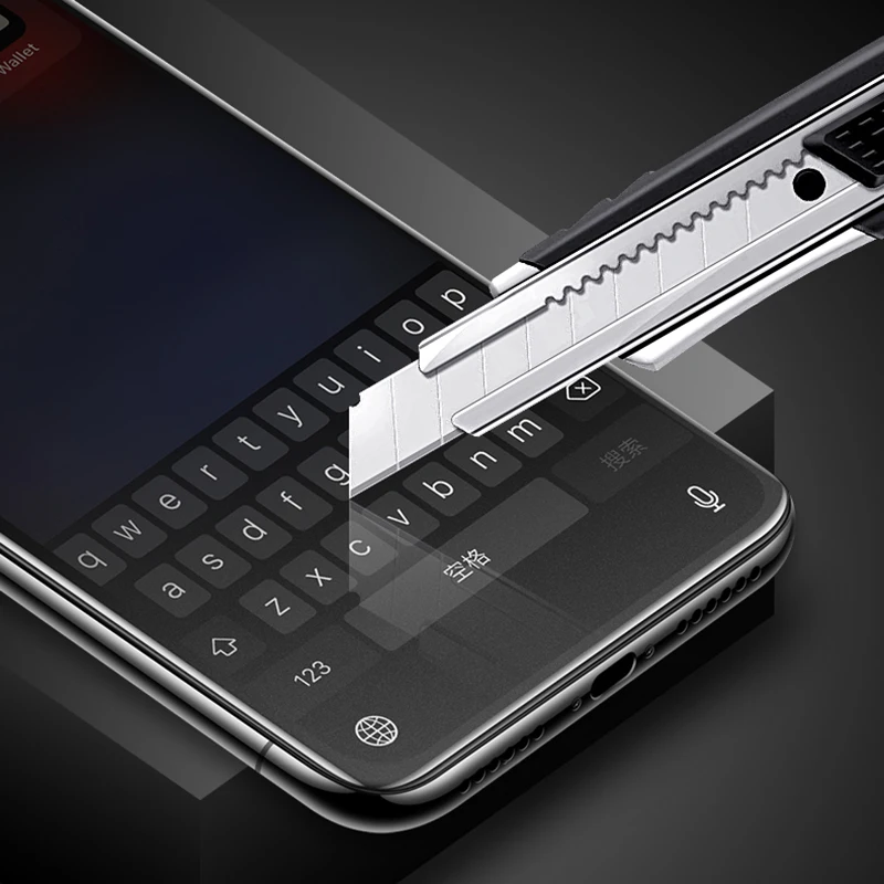 Матовое закаленное стекло с защитой от синего света для iPhone 12 Mini 11 Pro Max Защита
