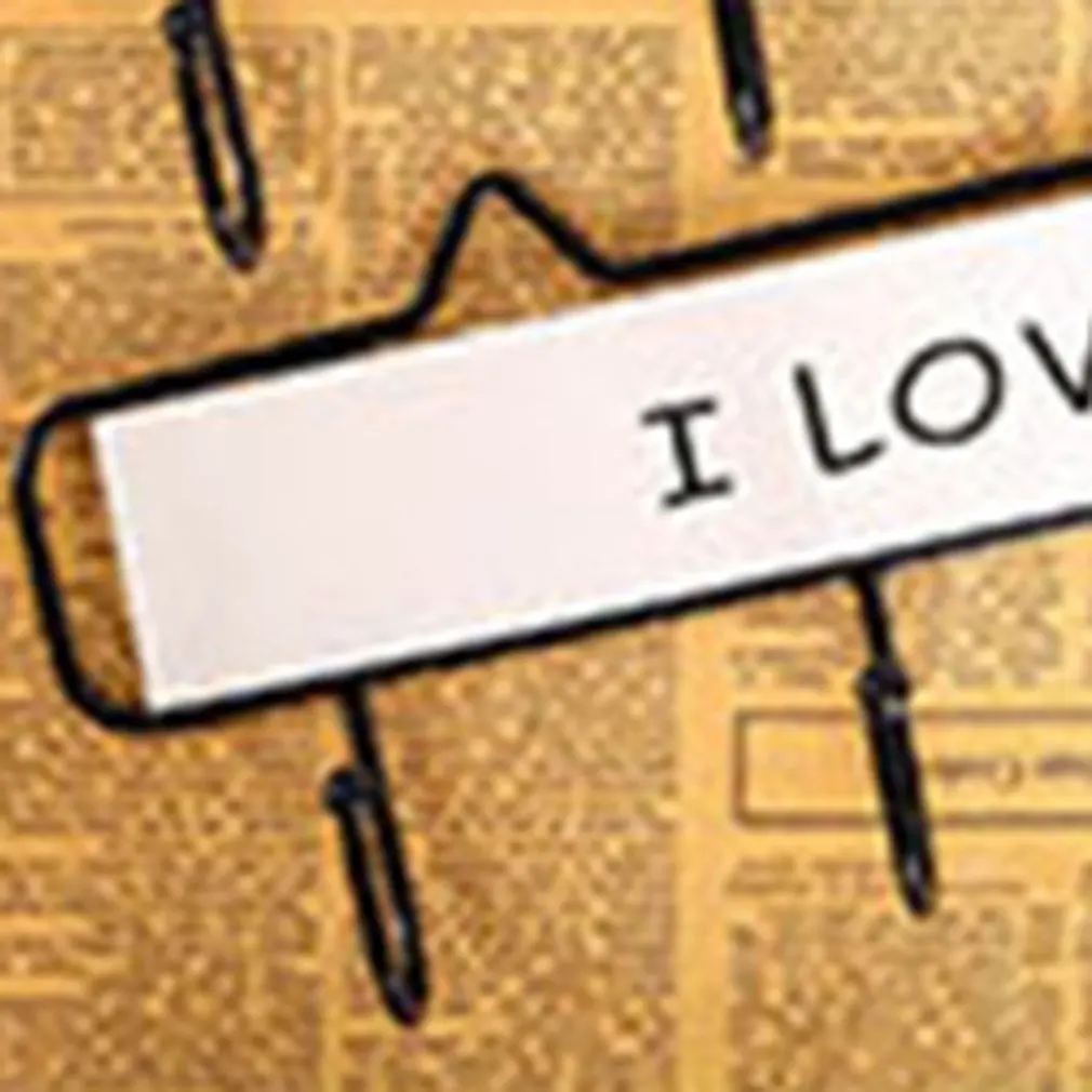 Креативное однотонное дерево кованое железо декоративный крючок идиллическое