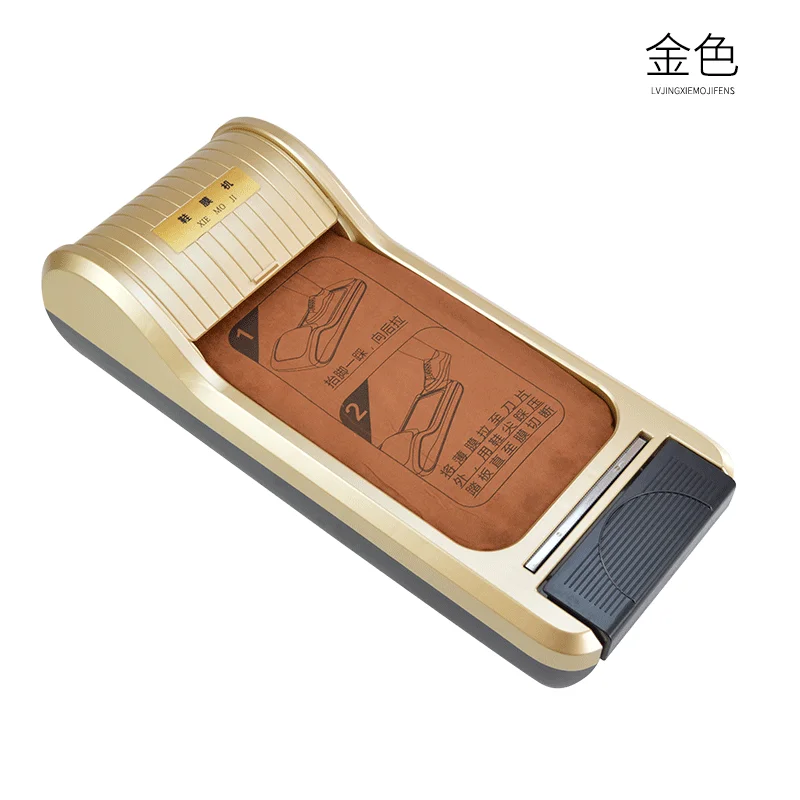 Зеленая машина для чистки обуви домашняя полностью автоматическая одноразовая