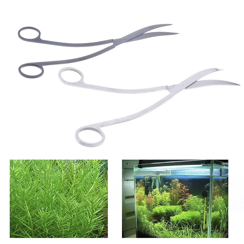 

Нержавеющая сталь волнистые ножницы акваскейп ножницы для пресной воды инструмент для аквариума комплект