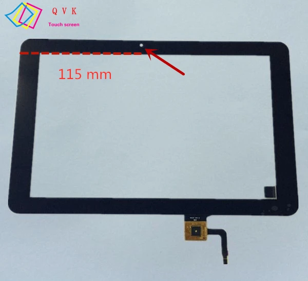 Черная 10 1 дюймовая емкостная сенсорная панель для PocketBook SURFpad 3 3G запасные части