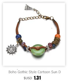 Красочные натуральный камень стеклянные бусины Boho браслет женский DIY браслет-нитка с шармом Дружба Ювелирные изделия Подарки женский Bijoux