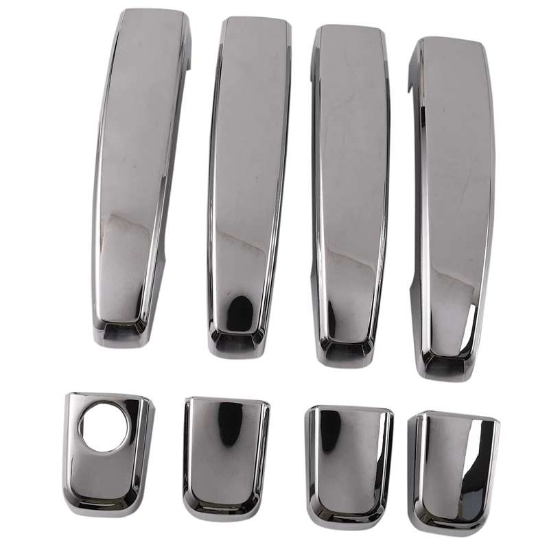 Хромированные покрытия для дверных ручек 10-15 Chevy Equinox/06-11 HHR/08-12 Malibu/09-15 Traverse/07-15 GMC