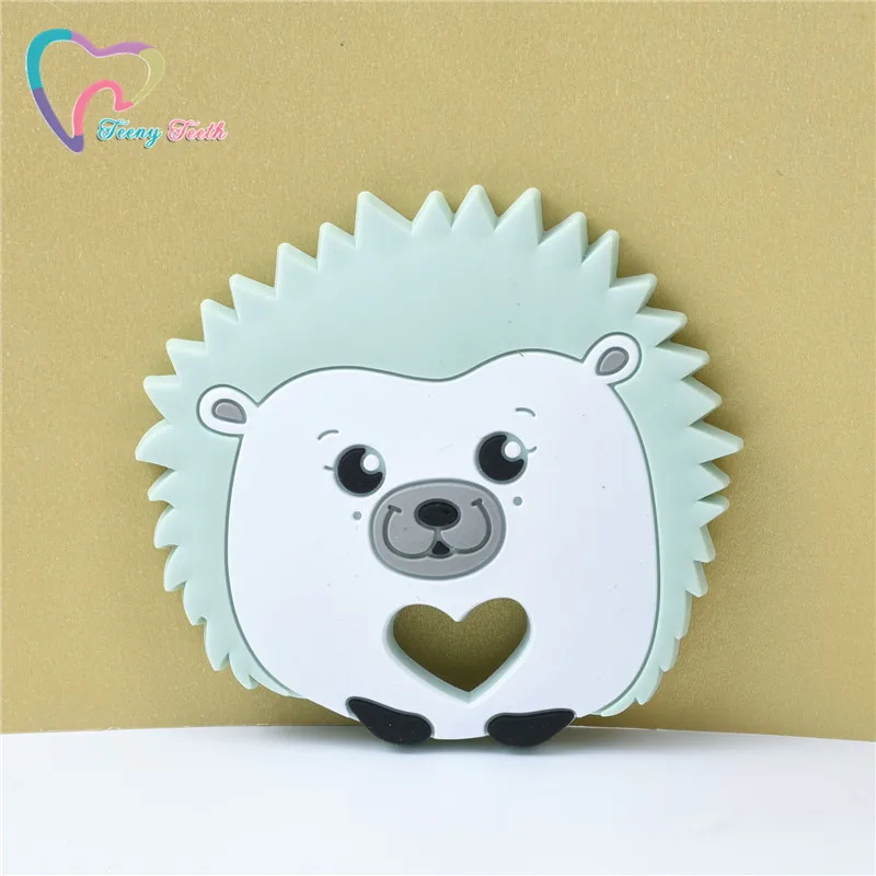 10 шт. 5 видов цветов ежик Силиконовые Детские Прорезыватели грызуны игрушки