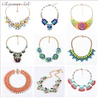 BALANBIU распродажа Винтаж Стиль утверждающий кулон ожерелья для Для женщин вечерние подарки Модные украшения большая акция оптом