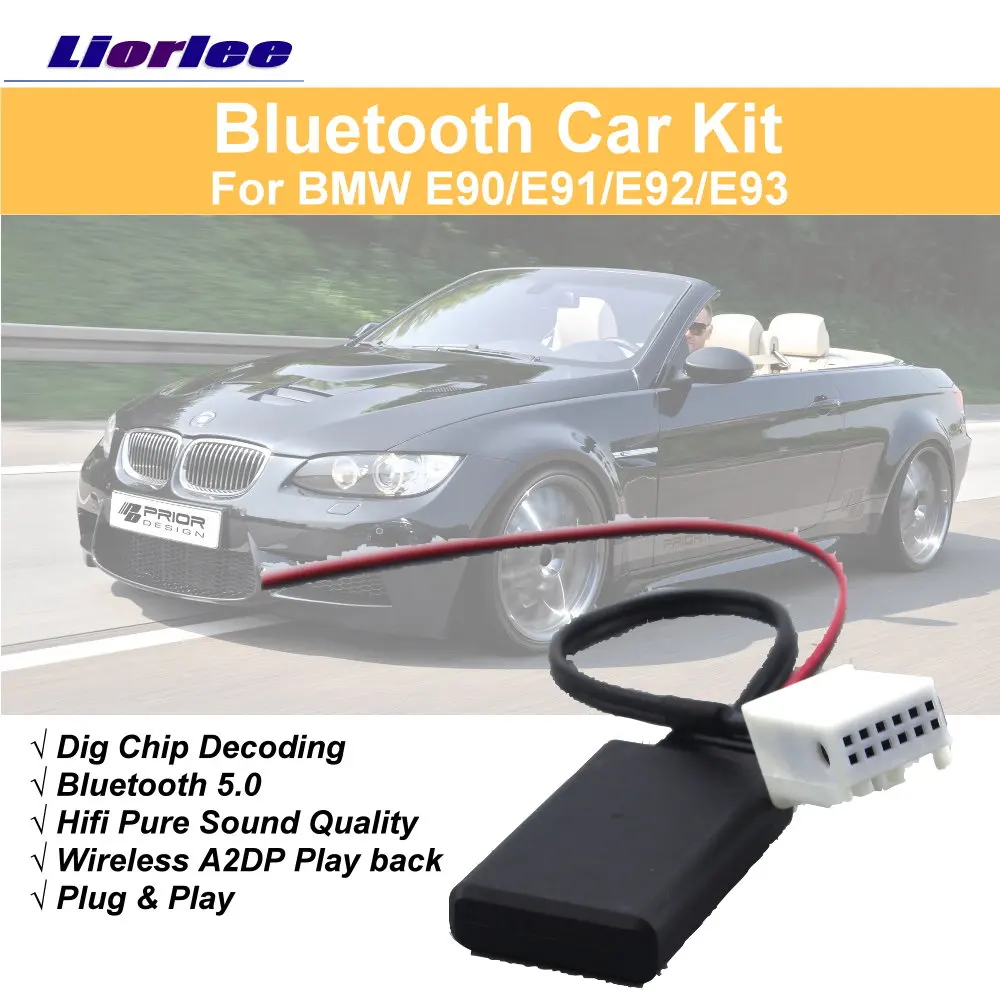Автомобильный Bluetooth комплект для BMW 3 серий E90/E91/E92/E93 12 контактов BT музыкальный