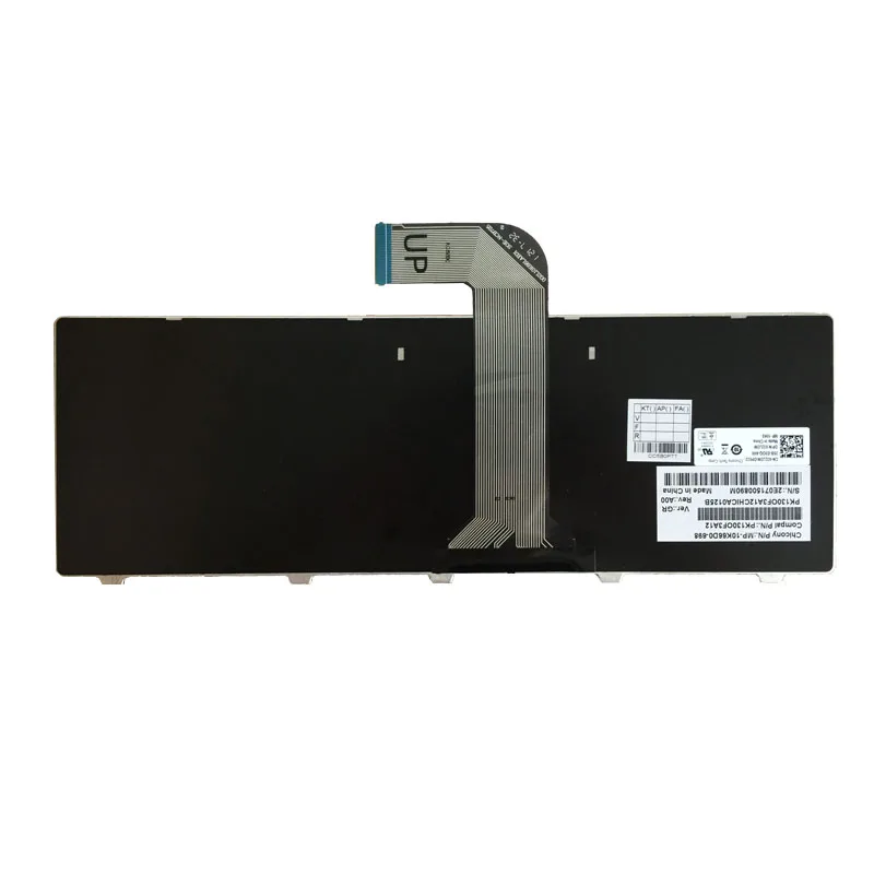 Новая клавиатура UI для ноутбука Dell Inspiron 15R 5520 7520 0X38K3 65JY3 065JY3|keyboard for dell|laptop keyboardkeyboard