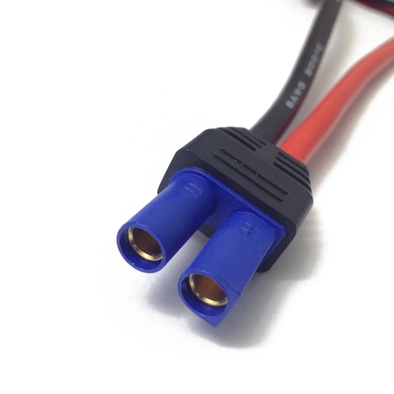 EC5 автомобильный Джампер с зажимами типа Аллигатор к разъему для 12 В портативной