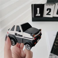 japan initial d ae86 3d super car soft silicone case for airpods 12 3 pro bluetooth headset protective earphone cover