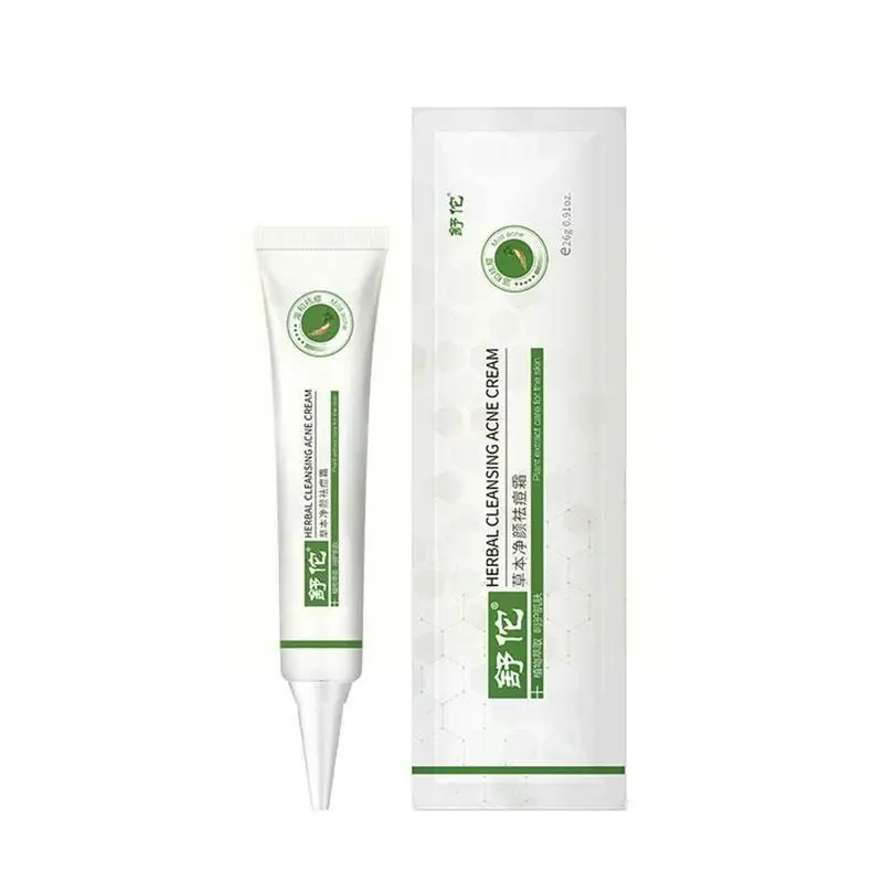Угревой сыпи травяной крем для чистки ремонт акне косточки пор против уход