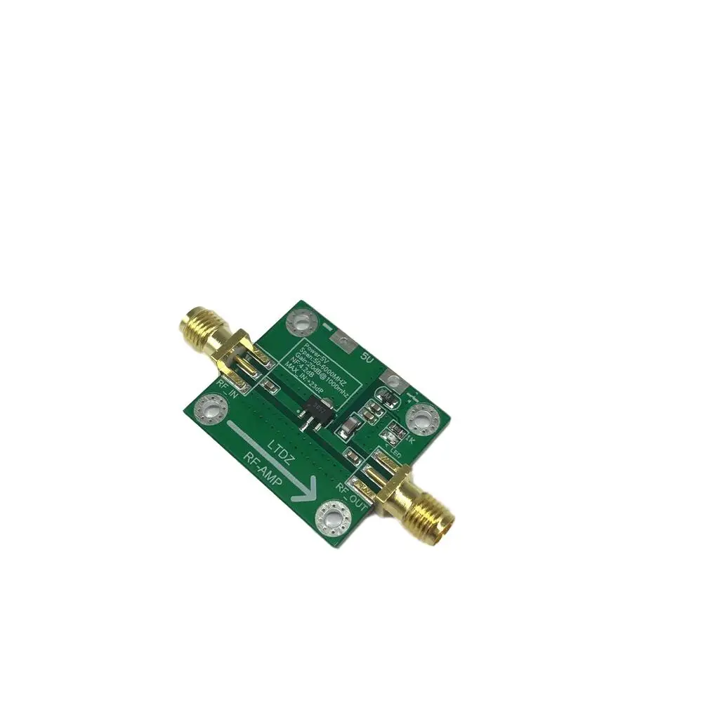 

Pcb Rf Amplifier 20db Gain 50m-6000mhz Sbb5089 Amplifier Board Module