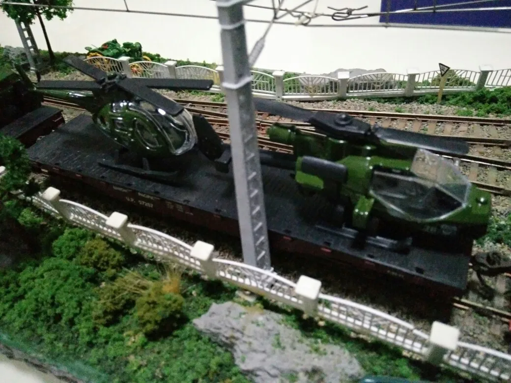 HO1: 87 6 шт масштабная модель грузовика с зеленым цветом