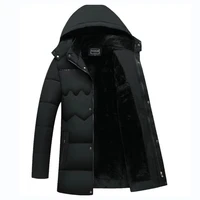 hooded black men winter jacket 2021 new fashion warm hip hop streetwear man jacket and coat windproof male parkas dropshipping