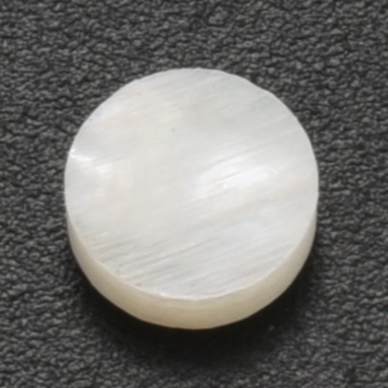 12x Белый перламутровый точечный инкрустационный боковой маркер Лада 6 мм и 100 шт.