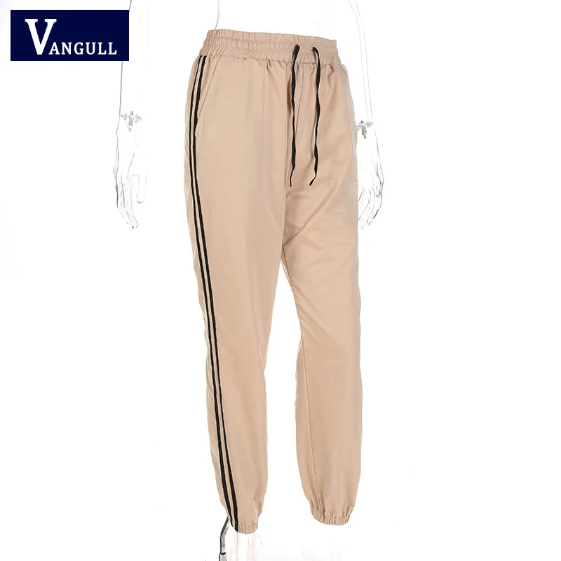 Vangull 2019 новые весенние Летние повседневные брюки женские спортивные штаны и