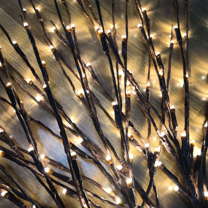 

20Led Willow Branch Lamp Living Room Desktop Twig Light for Home Decoration Battery Power Vase Fairy Light Party Holiday Decor