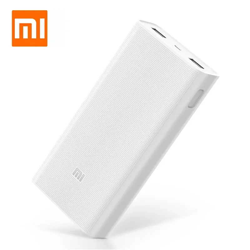 

Внешний аккумулятор Xiaomi Power Bank 2C, 100% мАч, 18 Вт, макс. QC 20000, полимерное зарядное устройство для Xiaomi Mi9, S10 Plus, для умного дома, 3,0 оригинал