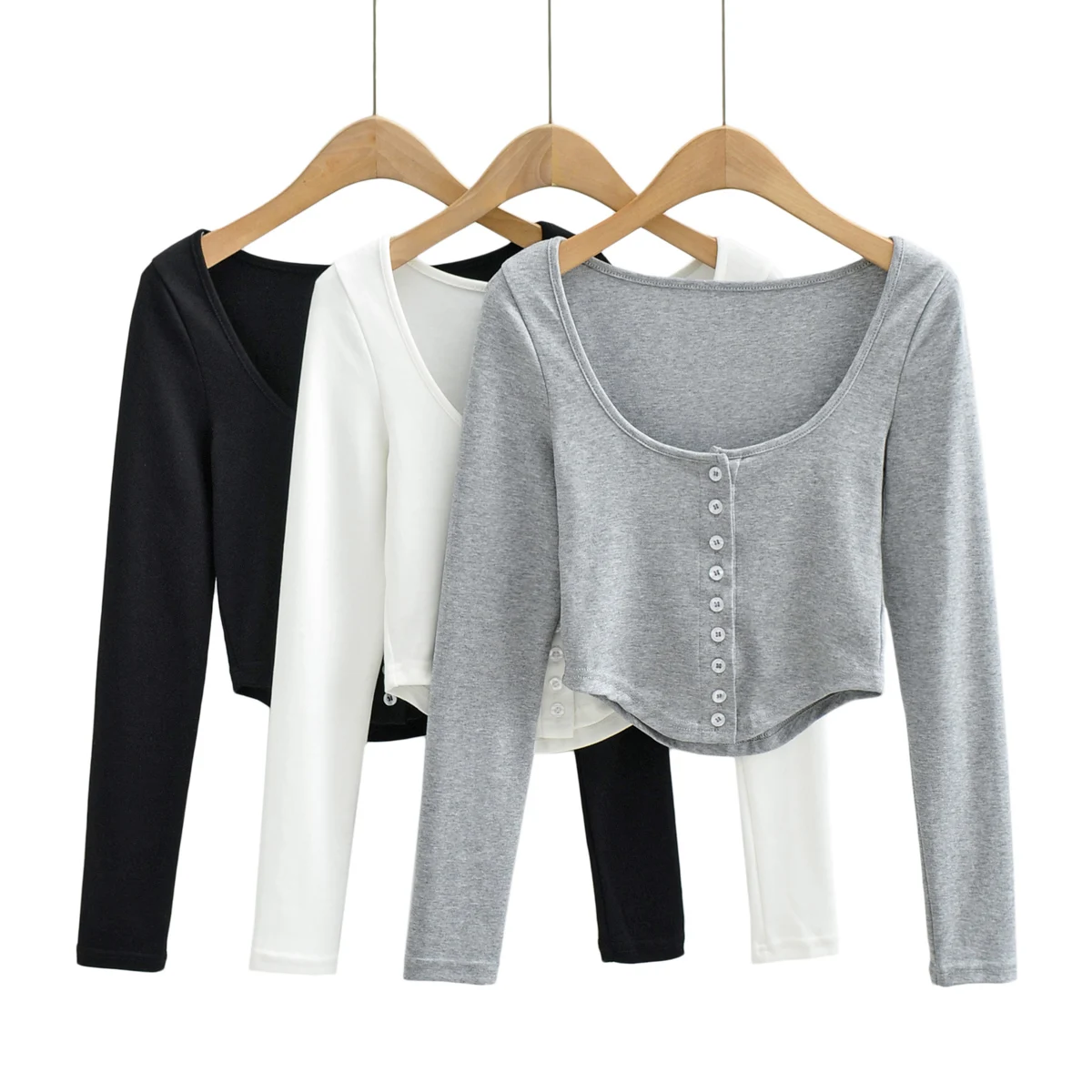 

BRADELY MICHELLE, Новое поступление лета 2021, женское однотонное украшение с квадратным вырезом и пуговицами, сексуальное повседневное модное плать...