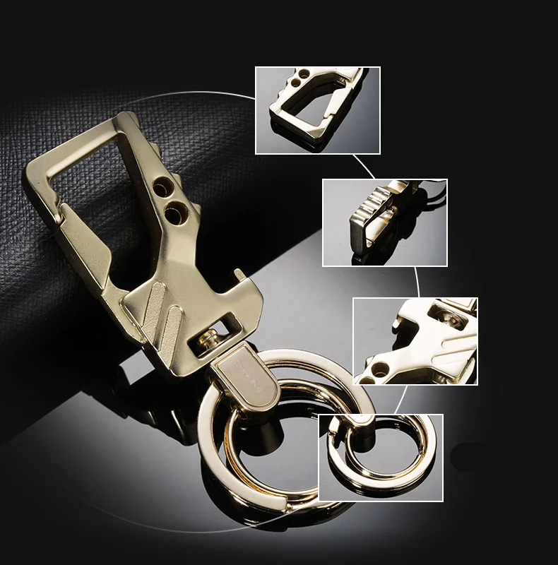 Zinc Alloy Universal Car Styling Keyring Keychain Key Chain Ring Personality Multifunctional Quality |