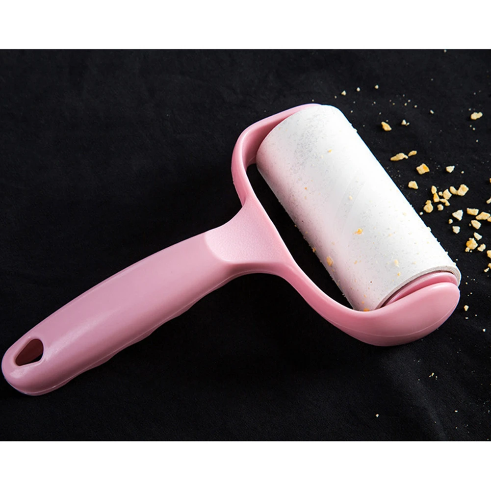 Клейкая щетка с 4 наполнителями для удаления ворса клейкий ролик волос удаление