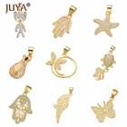 Модные милые Подвески Juya для изготовления ювелирных изделий сделай сам, браслеты, ожерелья, аксессуары ручной работы, оптовые поставки