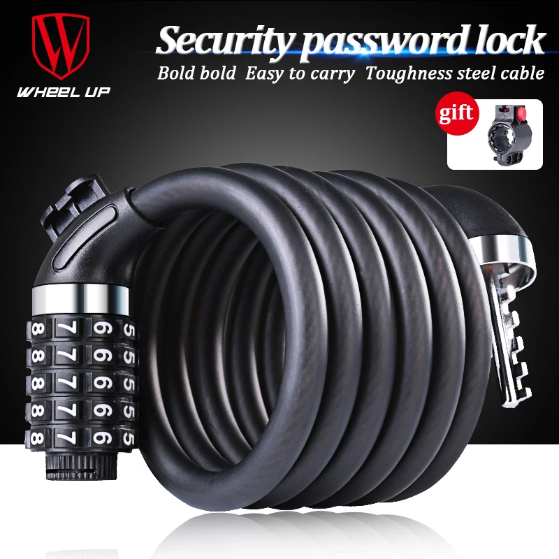 Велосипедный Замок 1 8 м/1 2 Противокражные Кабельные замки велосипедные