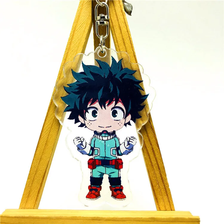 Мой герой academic фигурка игрушка акриловый брелок мидория изуку Bakugou катсуки Todoroki Shoto симпатичный брелок для мальчиков