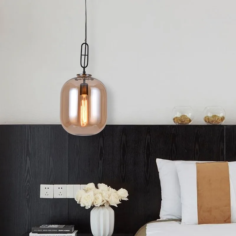 Современная стеклянная люстра с воздушными шарами MARSDEN в скандинавском стиле для