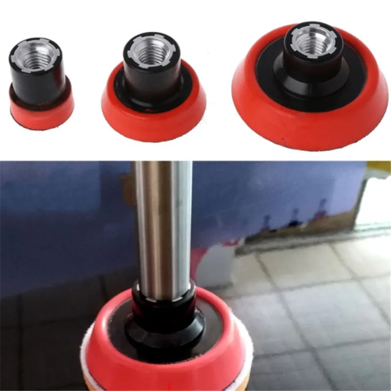 

1/2/3 Inch Polishing Machine Grinding high-speed soft-edged Tray self-adhesive Sponge Wool Wheel Adhesive Disc Base