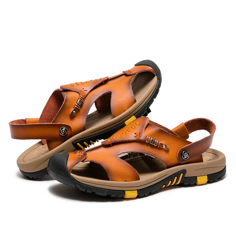 

2020 herren de zapatillas shoe zomer footwear shoes sandles water verano leather sandals for running fashion men trainers Mens