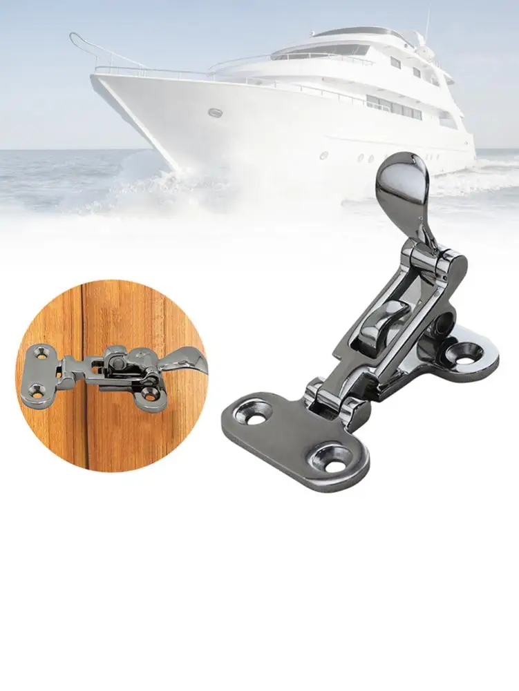 Козловая Пряжка RV Yacht аксессуары из нержавеющей стали дверной замок распределительная коробка пряжка морской Люк Пряжка Экран дверная защелка
