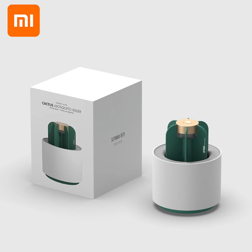 Xiaomi кактус москитная убийца лампа Электроника Анти Москитная Ловушка светодиодный светильник лампа ошибка насекомых Убийца светильник s отпугиватель вредителей