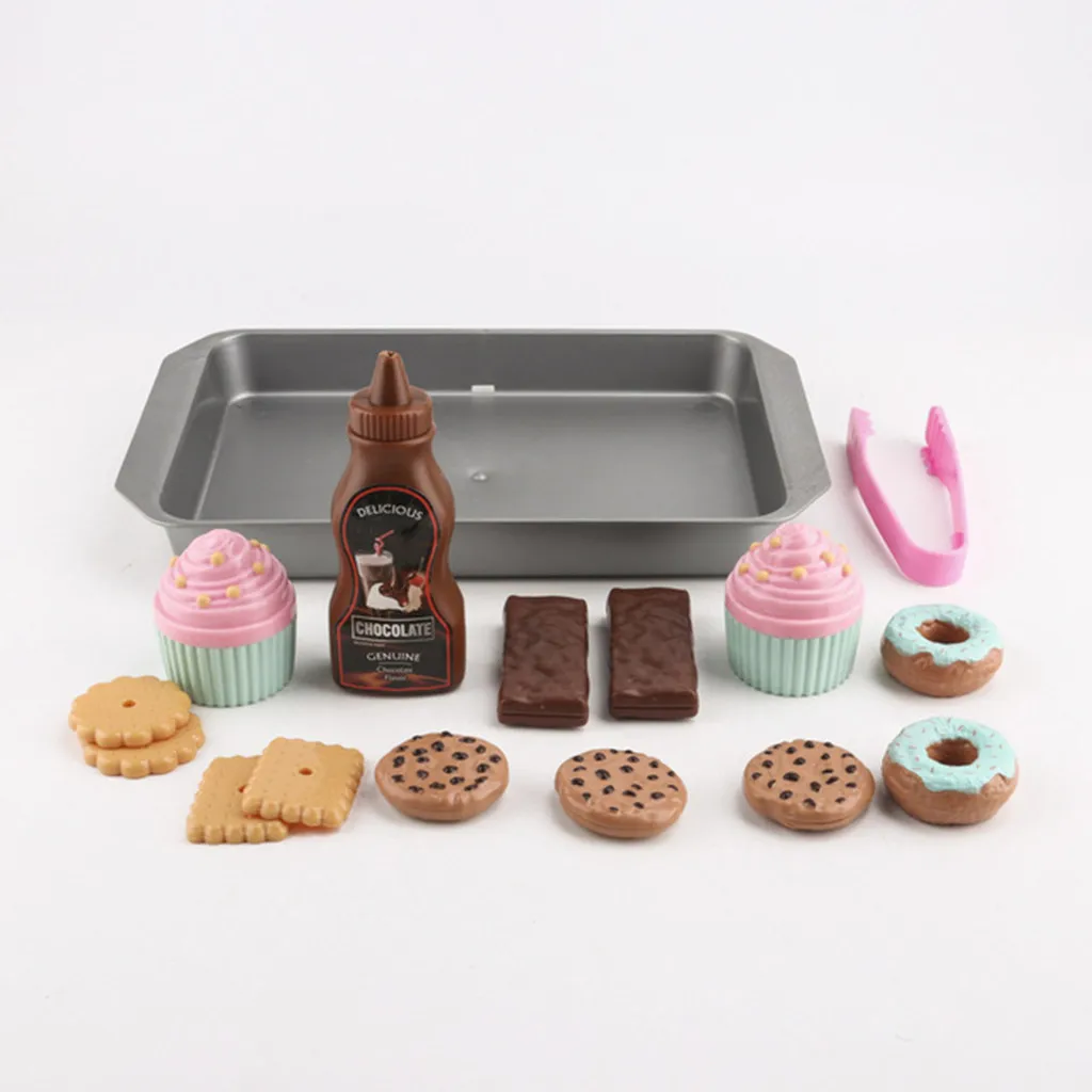 Детская ролевая игра для печенья продуктов питания комплект маленькой девочки