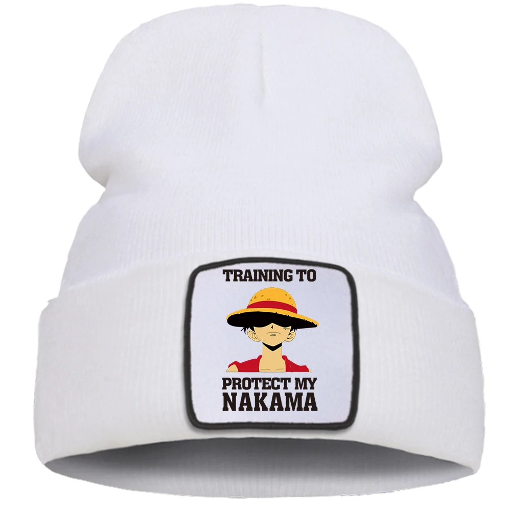 Луффи из японского аниме Одна деталь лыжный трикотажные Кепки Повседневное