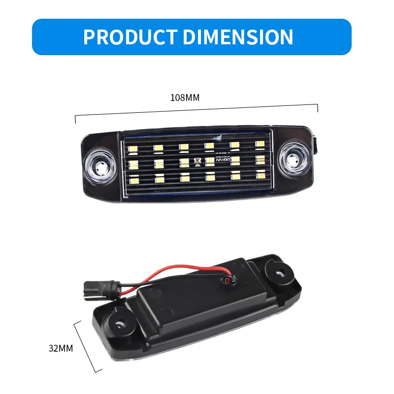2 шт. автомобильных светодиодных номерных знаков для Hyundai Sonata 10 10-13 YF 10MY 2010-2013 GF Kia Sportage 2011-2013