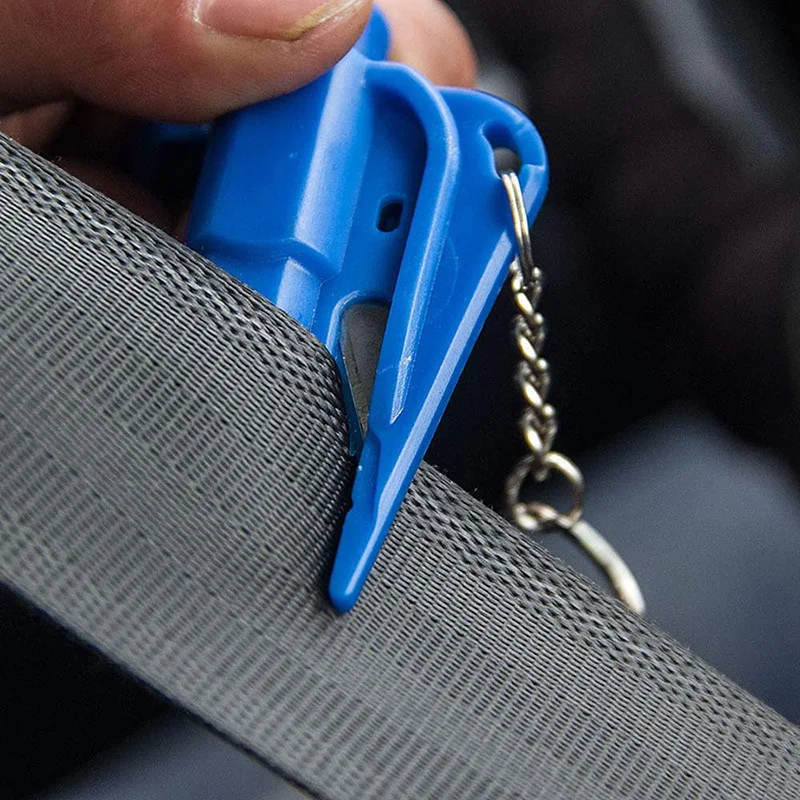 3 In 1 Mini Car Safety Hammer for Saving Lives Broken Triple Emergency Switch with Key Waist Strap Auto Window Tool | Инструменты