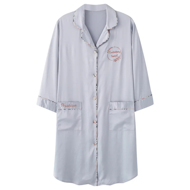

Women Sleepshirt Nightdress Summer Short Sleeve Nightgown PLUS SIZE Bathrobe Gown Intimate Lingerie Sexy Casual Mini Home Dress