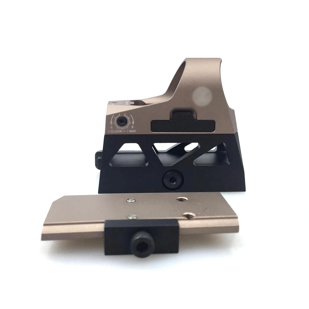 SPINA охотничий прицел 1x25 Mini Red Dot Sight 3 MOA Reflex страйкбол Сетка Scope с креплением Picatinny QD